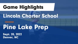 Lincoln Charter School vs Pine Lake Prep Game Highlights - Sept. 20, 2022