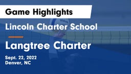 Lincoln Charter School vs Langtree Charter Game Highlights - Sept. 22, 2022