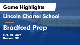 Lincoln Charter School vs Bradford Prep Game Highlights - Oct. 10, 2022