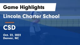 Lincoln Charter School vs CSD Game Highlights - Oct. 22, 2022