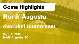 North Augusta  vs riverbluff tournament Game Highlights - Sept. 7, 2019