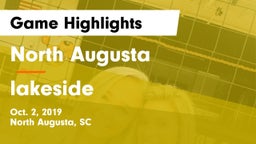 North Augusta  vs lakeside Game Highlights - Oct. 2, 2019