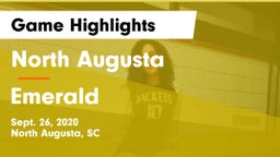 North Augusta  vs Emerald  Game Highlights - Sept. 26, 2020