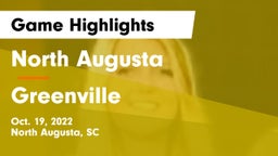 North Augusta  vs Greenville Game Highlights - Oct. 19, 2022