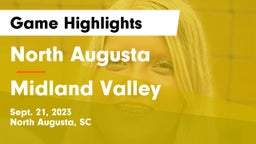 North Augusta  vs Midland Valley  Game Highlights - Sept. 21, 2023