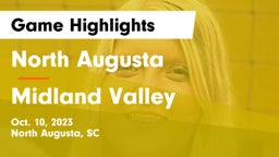 North Augusta  vs Midland Valley  Game Highlights - Oct. 10, 2023