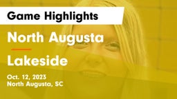North Augusta  vs Lakeside  Game Highlights - Oct. 12, 2023
