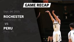 Recap: Rochester  vs. Peru  2015