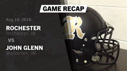 Recap: Rochester  vs. John Glenn  2016