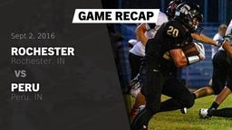 Recap: Rochester  vs. Peru  2016