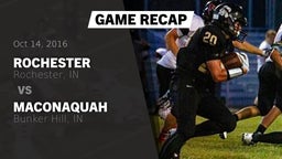 Recap: Rochester  vs. Maconaquah  2016