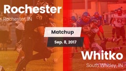 Matchup: Rochester vs. Whitko  2017