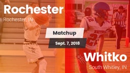 Matchup: Rochester vs. Whitko  2018