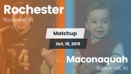 Matchup: Rochester vs. Maconaquah  2019