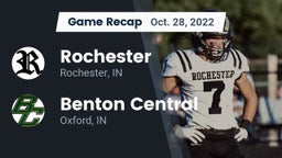 Recap: Rochester  vs. Benton Central  2022