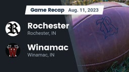 Recap: Rochester  vs. Winamac  2023