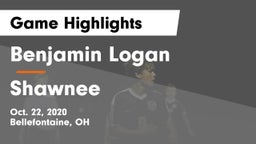 Benjamin Logan  vs Shawnee  Game Highlights - Oct. 22, 2020