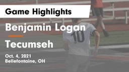 Benjamin Logan  vs Tecumseh  Game Highlights - Oct. 4, 2021