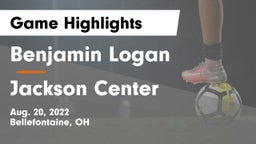 Benjamin Logan  vs Jackson Center Game Highlights - Aug. 20, 2022