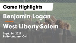 Benjamin Logan  vs West Liberty-Salem  Game Highlights - Sept. 24, 2022