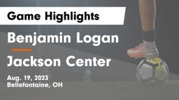 Benjamin Logan  vs Jackson Center Game Highlights - Aug. 19, 2023