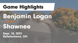 Benjamin Logan  vs Shawnee  Game Highlights - Sept. 18, 2023