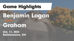 Benjamin Logan  vs Graham  Game Highlights - Oct. 11, 2023