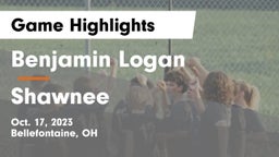 Benjamin Logan  vs Shawnee  Game Highlights - Oct. 17, 2023