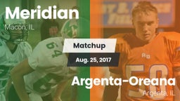 Matchup: Meridian vs. Argenta-Oreana  2017