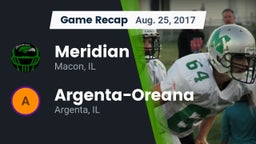 Recap: Meridian  vs. Argenta-Oreana  2017