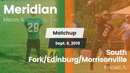 Matchup: Meridian vs. South Fork/Edinburg/Morrisonville  2019