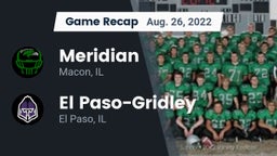 Recap: Meridian  vs. El Paso-Gridley  2022