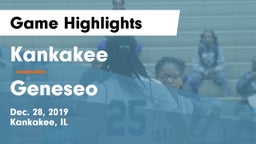 Kankakee  vs Geneseo  Game Highlights - Dec. 28, 2019