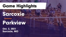 Sarcoxie  vs Parkview  Game Highlights - Oct. 2, 2021