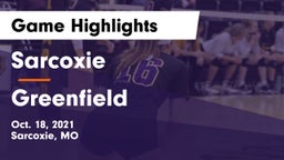 Sarcoxie  vs Greenfield  Game Highlights - Oct. 18, 2021