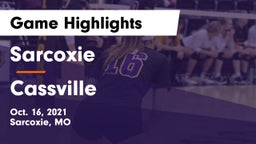 Sarcoxie  vs Cassville  Game Highlights - Oct. 16, 2021