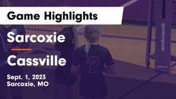 Sarcoxie  vs Cassville  Game Highlights - Sept. 1, 2023