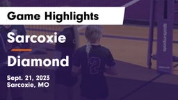 Sarcoxie  vs Diamond  Game Highlights - Sept. 21, 2023