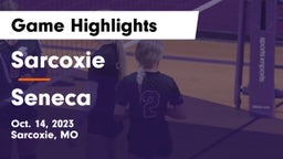 Sarcoxie  vs Seneca Game Highlights - Oct. 14, 2023