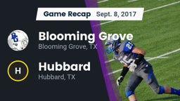 Recap: Blooming Grove  vs. Hubbard  2017