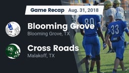 Recap: Blooming Grove  vs. Cross Roads  2018