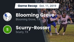 Recap: Blooming Grove  vs. Scurry-Rosser  2019