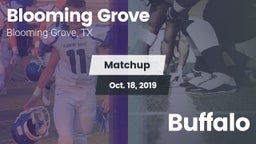 Matchup: Blooming Grove vs. Buffalo 2019
