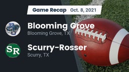 Recap: Blooming Grove  vs. Scurry-Rosser  2021