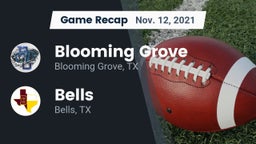 Recap: Blooming Grove  vs. Bells  2021
