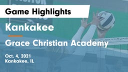 Kankakee  vs Grace Christian Academy Game Highlights - Oct. 4, 2021