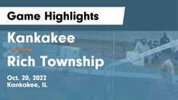 Kankakee  vs Rich Township  Game Highlights - Oct. 20, 2022
