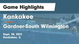 Kankakee  vs Gardner-South Wilmington  Game Highlights - Sept. 28, 2022
