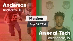 Matchup: Anderson vs. Arsenal Tech  2016