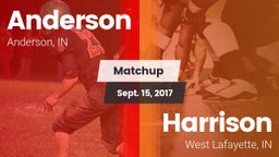 Matchup: Anderson vs. Harrison  2017